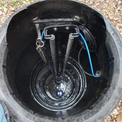 Renovatie vuilwater put
